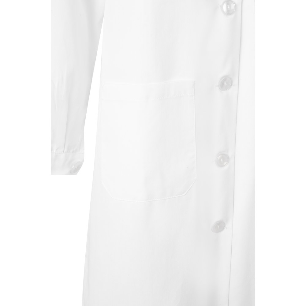 VL RAMA. Grembiule in twill a maniche lunghe (175g/m²), in twill di cotone (35%) e poliestere (65%)