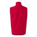 VL VARUNA. Colete soft shell (280g/m&sup2;), com forro polar, em poli&eacute;ster (94%) e elastano (6%) - Vermelho