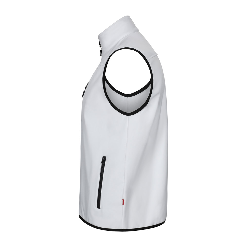 VL VARUNA. Gilet soft shell (280g/m²), con fodera in pile, in poliestere (94%) ed elastan (6%)