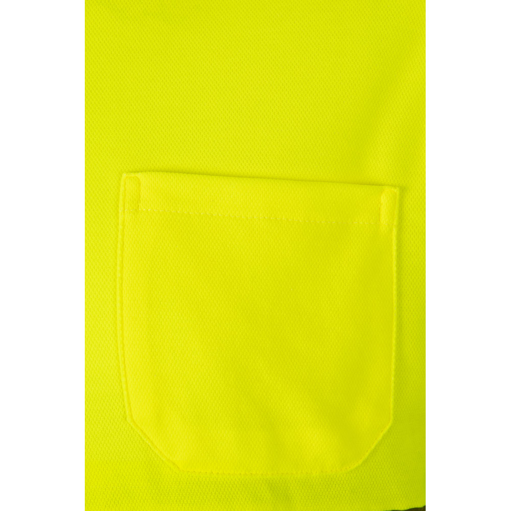 VL PLUTO LARGE. Polo bicolore piqué (150g/m²) con maniche lunghe, in cotone (55%) e poliestere (45%)