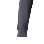 VL PLUTO LARGE. Polo piqu&eacute; bicolore (150g/m&sup2;) &agrave; manches longues, en coton (55%) et polyester (45%) - Gris/Jaune