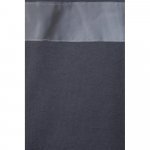 VL PLUTO LARGE. Polo piqu&eacute; bicolore (150g/m&sup2;) &agrave; manches longues, en coton (55%) et polyester (45%) - Gris/Jaune