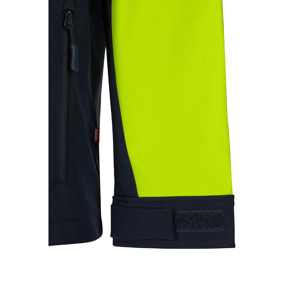 VL HESTIA LARGE. Giacca soft shell bicolore (280g/m²), con fodera in pile e membrana TPU, in poliestere (96%) ed elastan (4%)