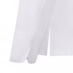 VL BACO. Jaleca de cozinha (190 g/m&sup2;) de manga comprida - Branco