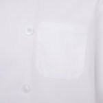 VL BACO. Jaleca de cozinha (190 g/m&sup2;) de manga comprida - Branco