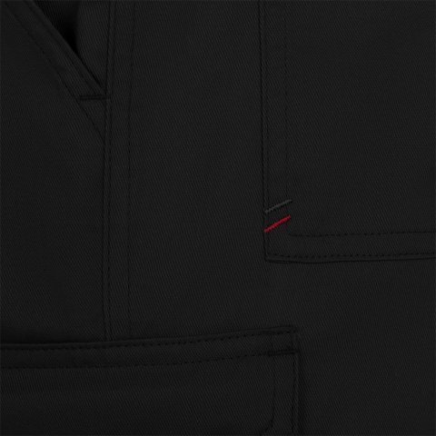 VL HERMES. Pantaloni din bumbac (35%) și poliester (65%) cu mai multe buzunare (190 g/m&sup2;) - Negru