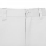 VL HERMES. Pantaloni din bumbac (35%) și poliester (65%) cu mai multe buzunare (190 g/m&sup2;) - Alb