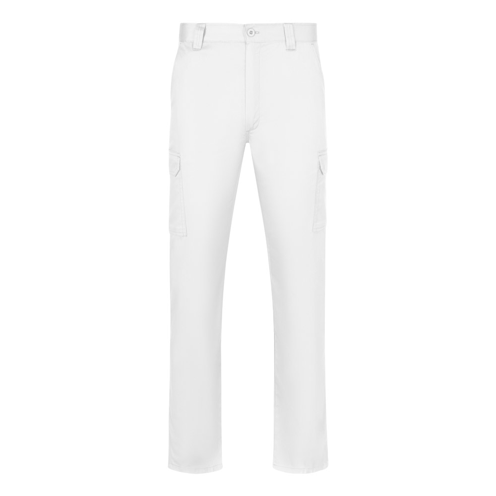 VL HERMES. Pantaloni con diverse tasche in twill (190 g/m²)