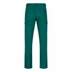VL HERMES. Pantaloni din bumbac (35%) și poliester (65%) cu mai multe buzunare (190 g/m&sup2;) - Verde