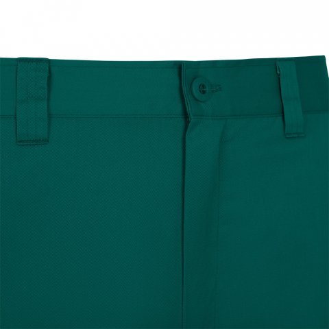 VL HERMES. Pantaloni din bumbac (35%) și poliester (65%) cu mai multe buzunare (190 g/m&sup2;) - Verde