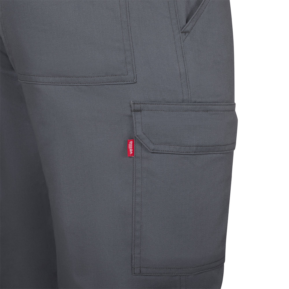 VL HERMES. Pantaloni con diverse tasche in twill (190 g/m²)