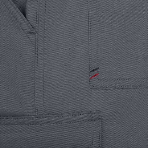 VL HERMES. Pantaloni din bumbac (35%) și poliester (65%) cu mai multe buzunare (190 g/m&sup2;) - Gri