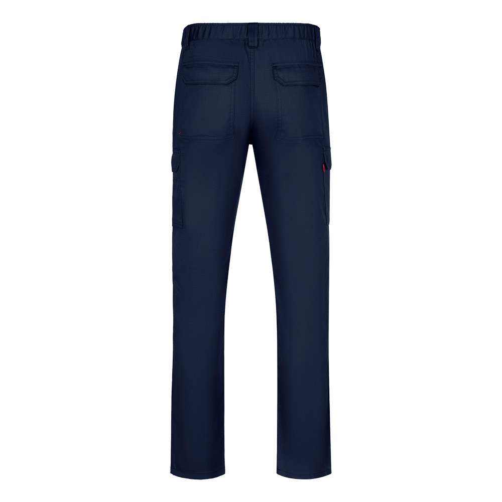VL HERMES. Pantaloni con diverse tasche in twill (190 g/m²)
