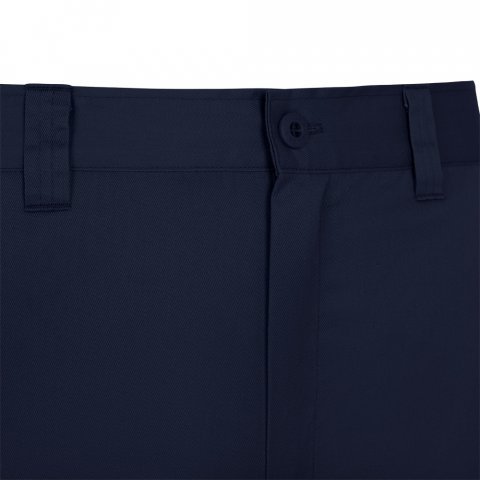 VL HERMES. Pantaloni din bumbac (35%) și poliester (65%) cu mai multe buzunare (190 g/m&sup2;) - Albastru marin