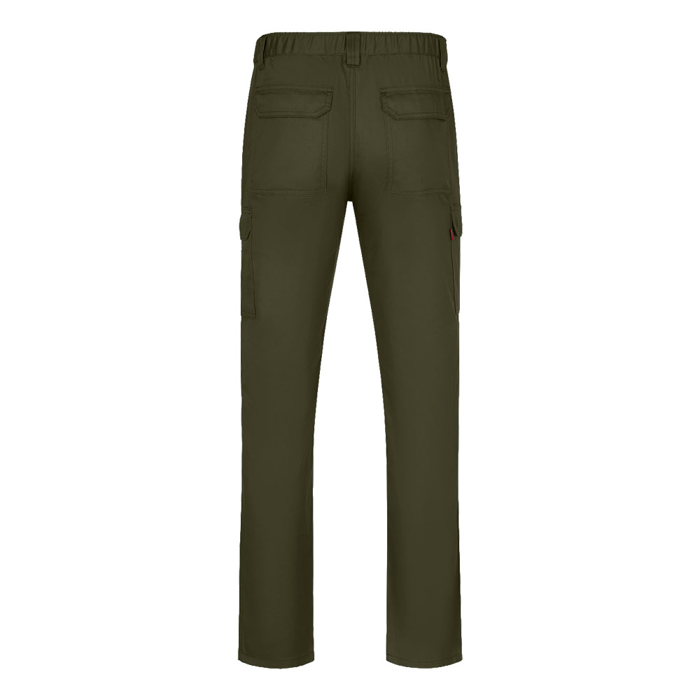 VL HERMES. Pantaloni con diverse tasche in twill (190 g/m²)