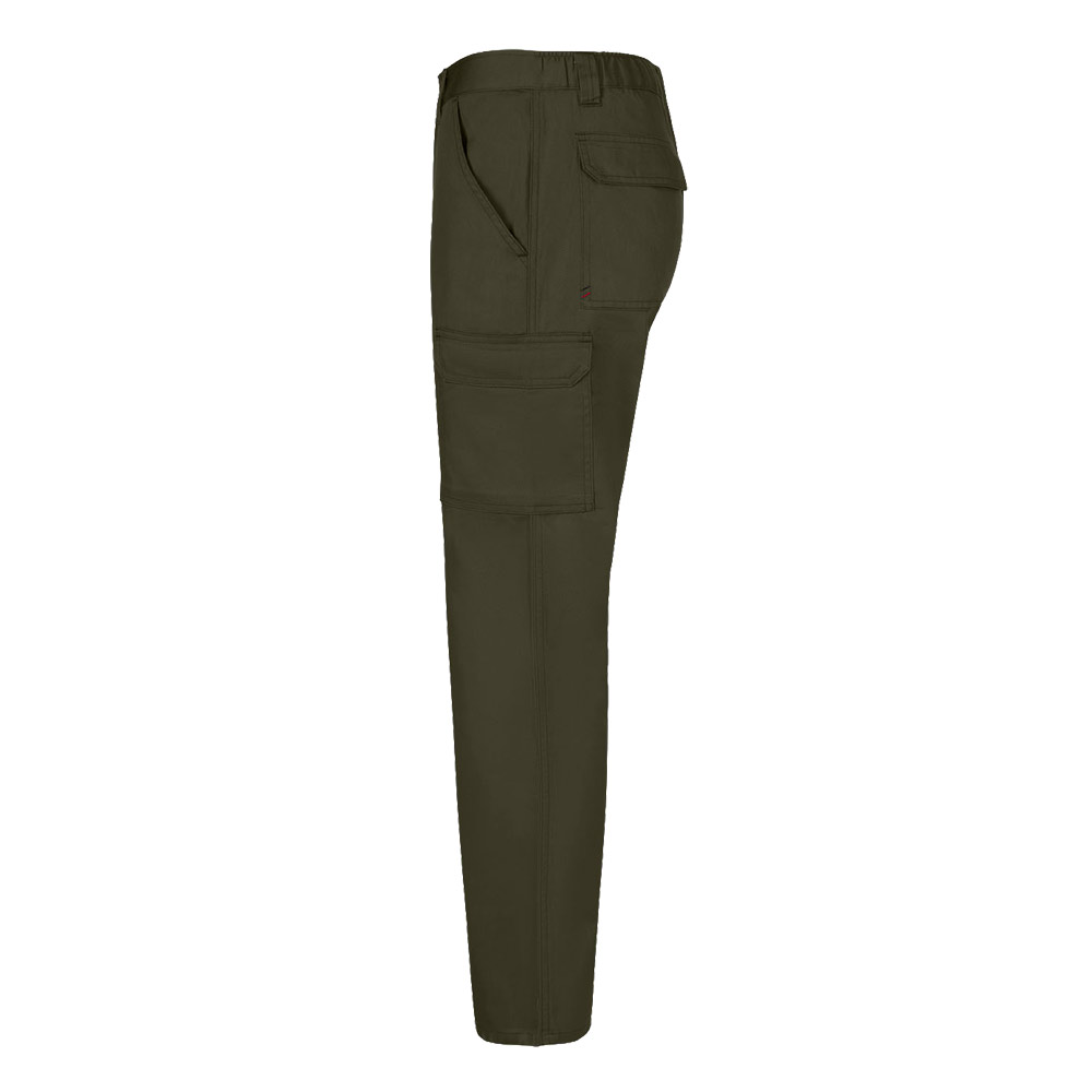 VL HERMES. Pantaloni con diverse tasche in twill (190 g/m²)