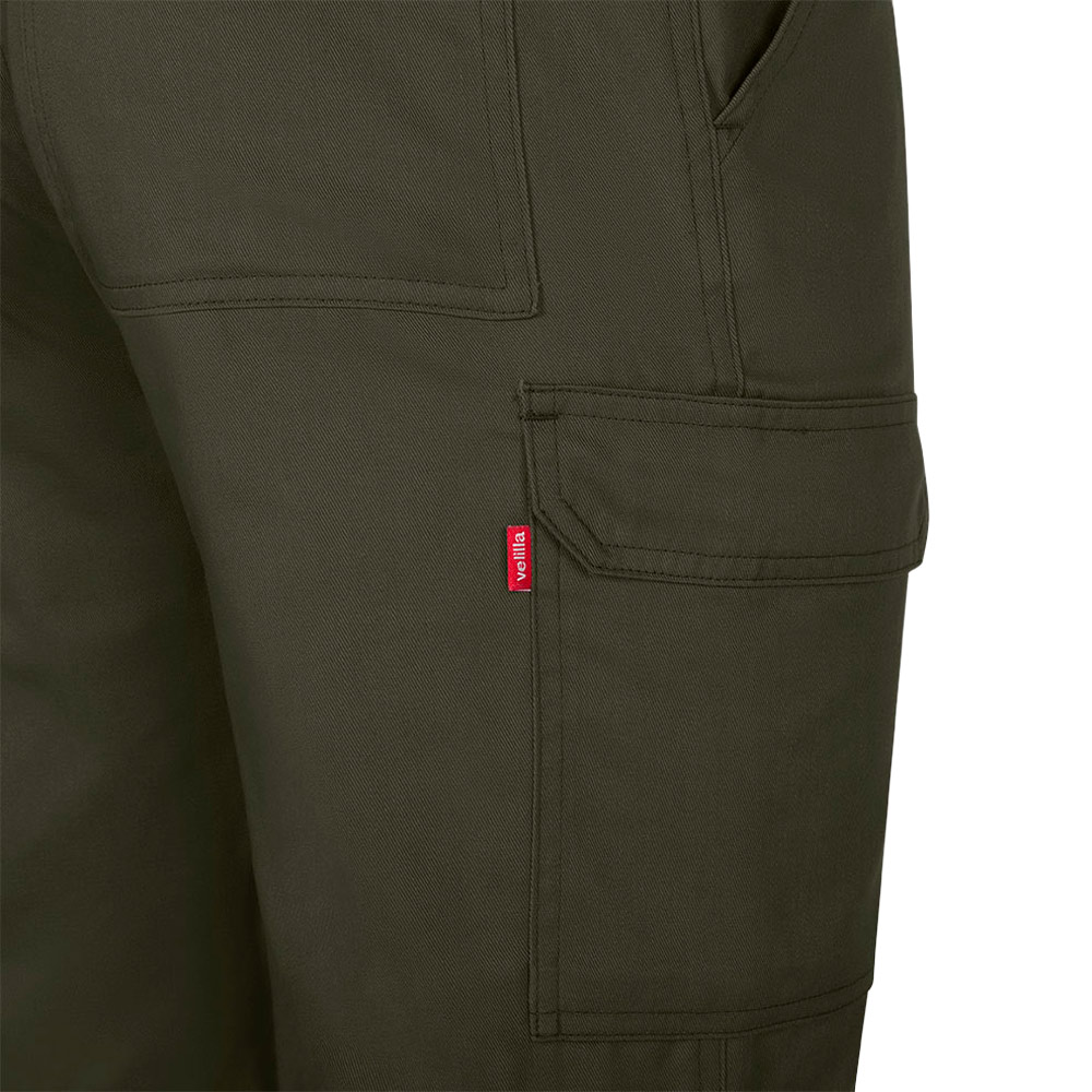VL HERMES. Pantaloni con diverse tasche in twill (190 g/m²)