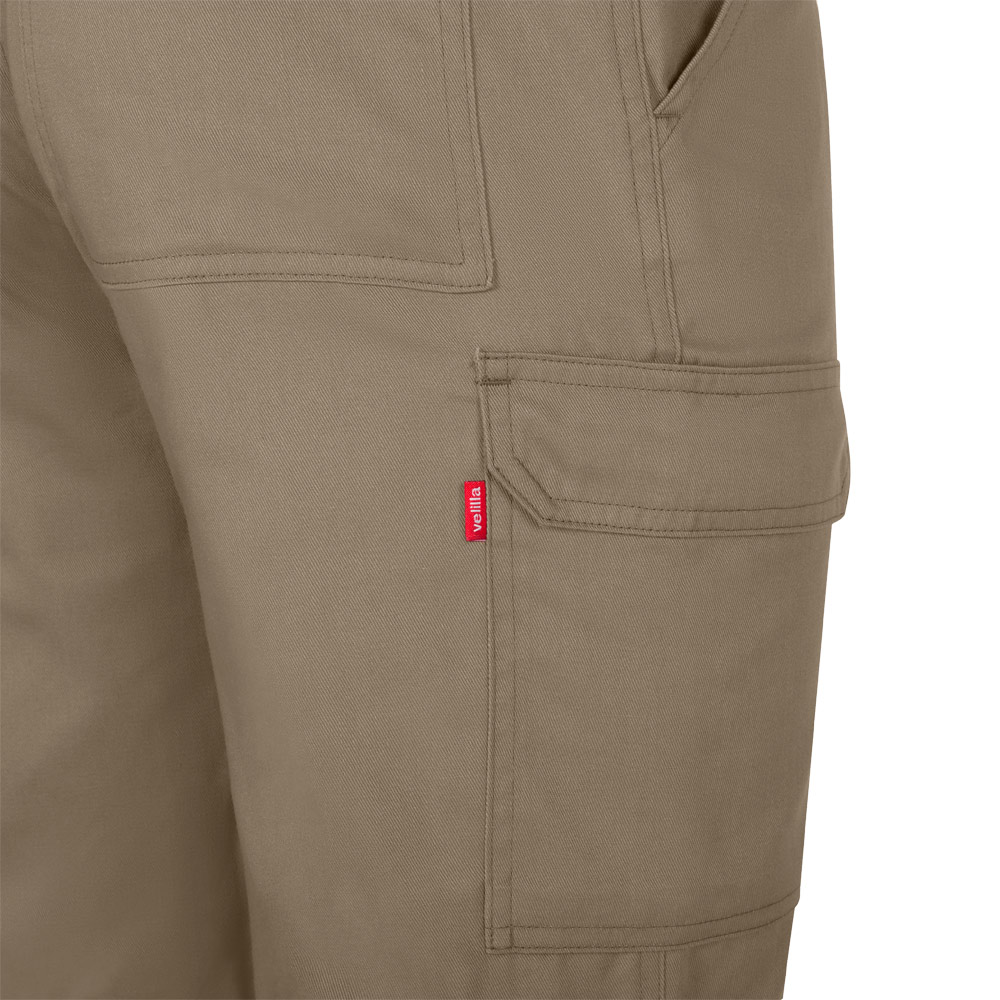 VL HERMES. Pantaloni con diverse tasche in twill (190 g/m²)