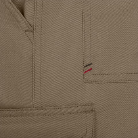 VL HERMES. Pantaloni din bumbac (35%) și poliester (65%) cu mai multe buzunare (190 g/m&sup2;) - Natural deschis