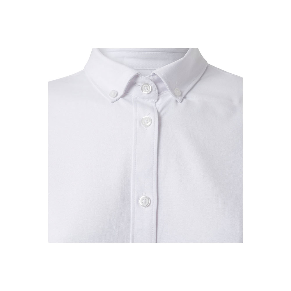 VL PRITHVI WOMEN. Camicia Oxford (180 g/m²) da donna in cotone (50%), poliestere (45%) ed elastan (5%)