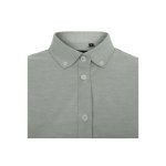 VL PRITHVI WOMEN. Oxford overhemd (180 g/m&sup2;) voor dames, gemaakt van katoen (50%), polyester (45%) en elastaan ​​(5%) - Groen