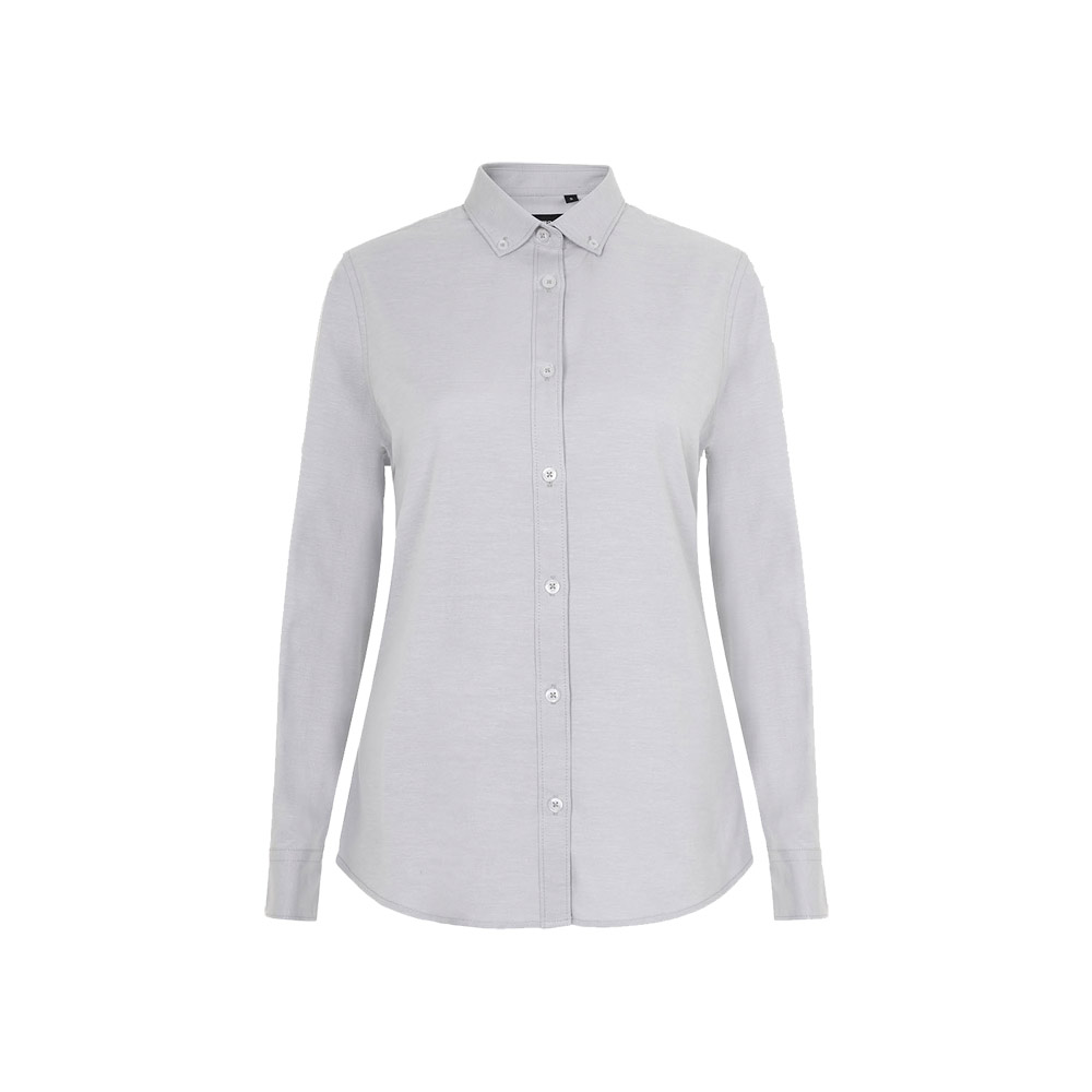 VL PRITHVI WOMEN. Camicia Oxford (180 g/m²) da donna in cotone (50%), poliestere (45%) ed elastan (5%)