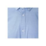 VL PRITHVI MAN. Hemd Oxford (180 g/m&sup2;) f&uuml;r Herren, aus Baumwolle (50 %), Polyester (45 %) und Elasthan (5 %) - Blau