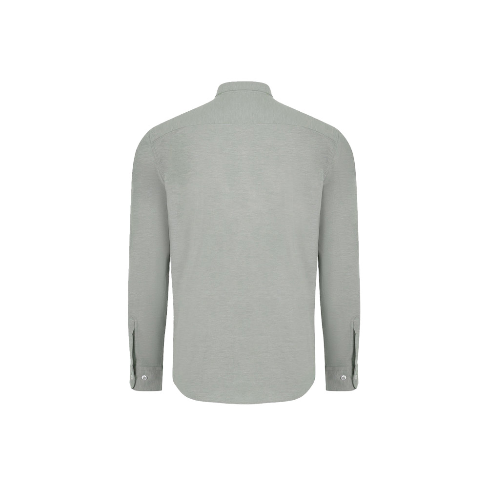 VL PRITHVI MAN. Camicia Oxford da uomo (180 g/m²) in cotone (50%), poliestere (45%) ed elastan (5%)