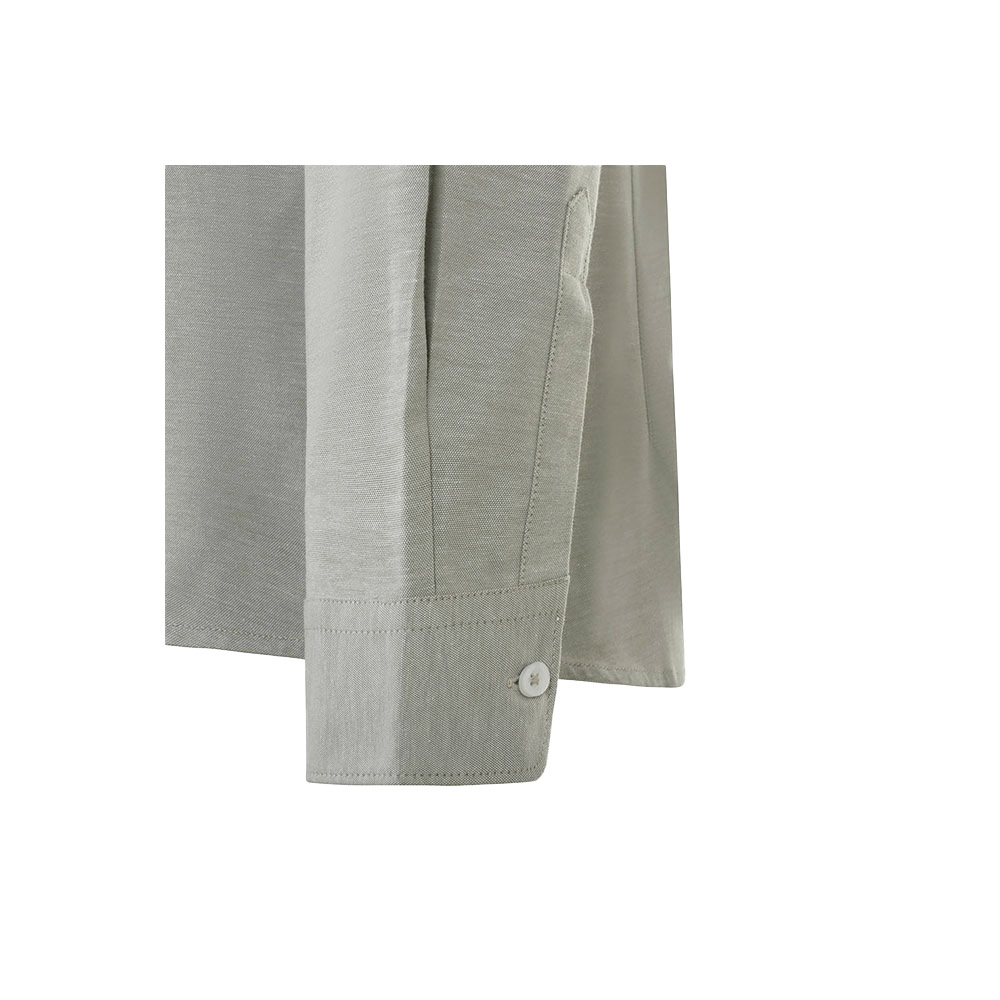 VL PRITHVI MAN. Camicia Oxford da uomo (180 g/m²) in cotone (50%), poliestere (45%) ed elastan (5%)