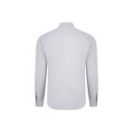 VL PRITHVI MAN. Hemd Oxford (180 g/m&sup2;) f&uuml;r Herren, aus Baumwolle (50 %), Polyester (45 %) und Elasthan (5 %) - Hellgrau