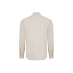 VL PRITHVI MAN. Hemd Oxford (180 g/m&sup2;) f&uuml;r Herren, aus Baumwolle (50 %), Polyester (45 %) und Elasthan (5 %) - Naturhell