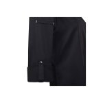 VL THOTH. Giacca da cucina da donna (190 g/m&sup2;), realizzata in cotone (35%) e poliestere riciclato (65%) - Nero