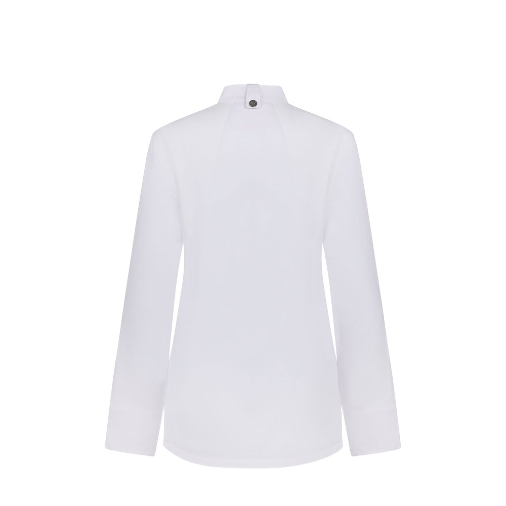 VL THOTH. Giacca da cucina da donna (190 g/m²), realizzata in cotone (35%) e poliestere riciclato (65%)