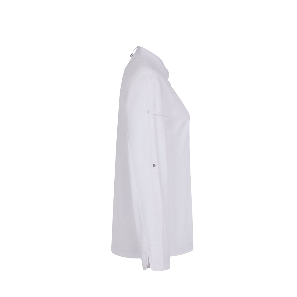 VL THOTH. Giacca da cucina da donna (190 g/m²), realizzata in cotone (35%) e poliestere riciclato (65%)