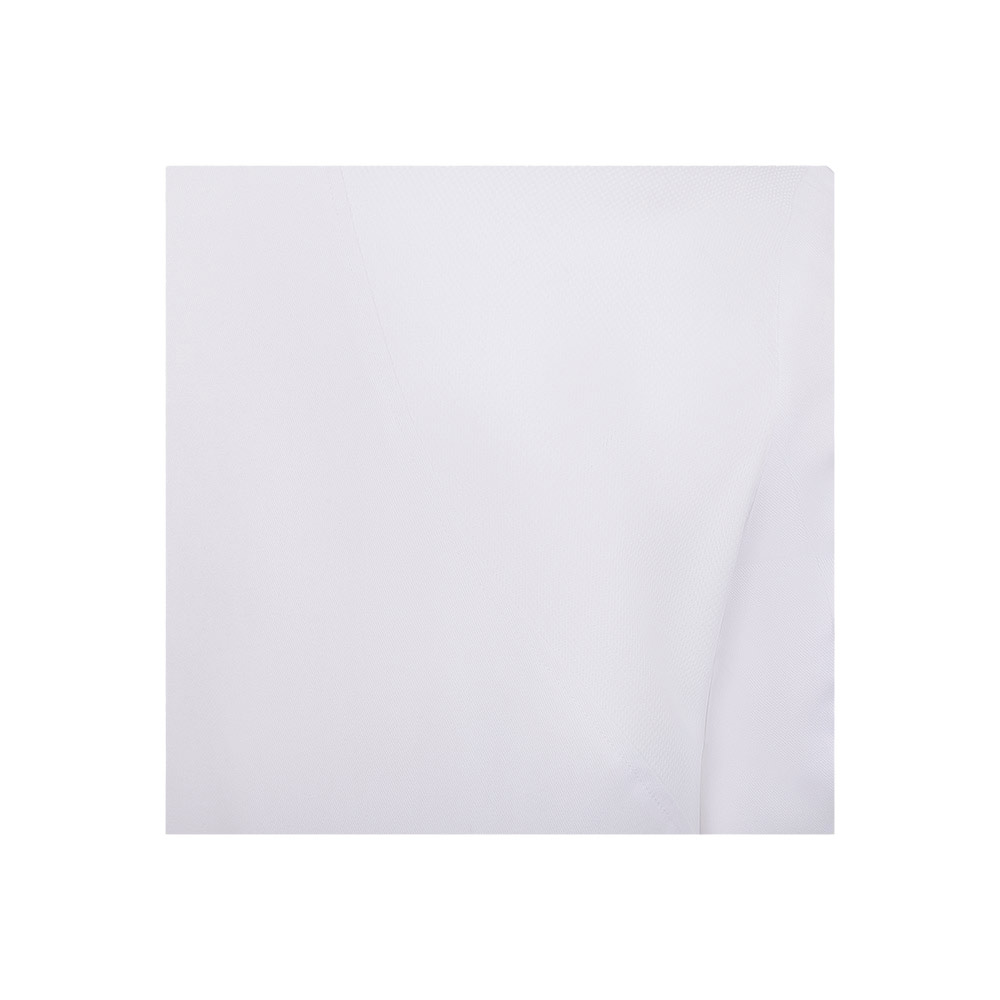 VL AGNI. Giacca da cucina unisex (190 g/m²), realizzata in cotone (35%) e poliestere riciclato (65%)