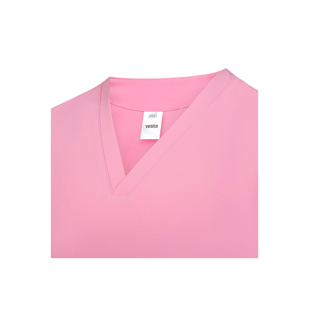 VL FLORA. Divisa a maniche corte (140 g/m²) in 100% microfibra