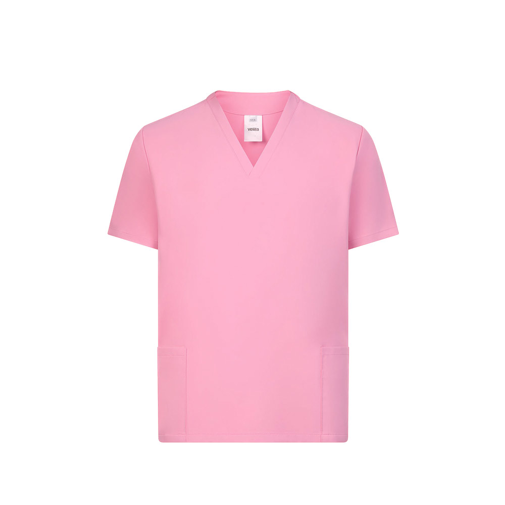 VL FLORA. Divisa a maniche corte (140 g/m²) in 100% microfibra