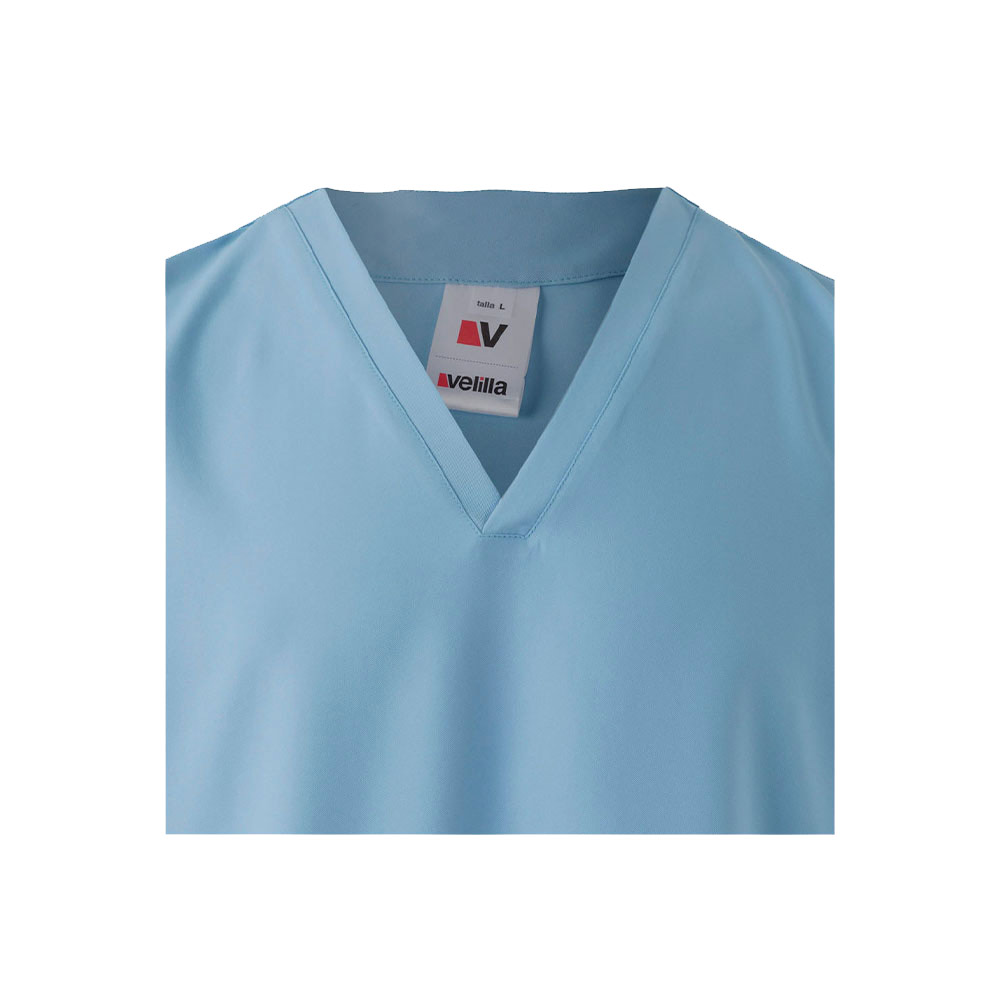 VL FLORA. Divisa a maniche corte (140 g/m²) in 100% microfibra