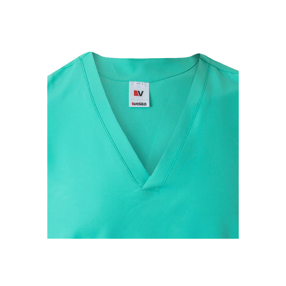 VL FLORA. Divisa a maniche corte (140 g/m²) in 100% microfibra