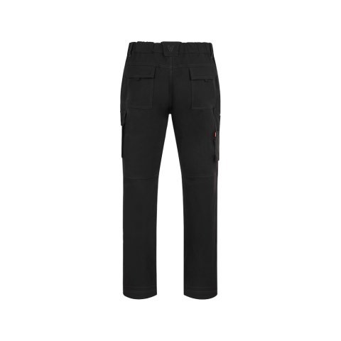 VL NYMPHS. 4-Pantaloni Xtreme din twill (280 g/m&sup2;) confecționați din elastomultiester EME (100%) - Negru