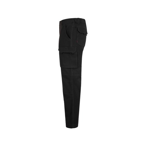 VL NYMPHS. 4-Pantaloni Xtreme din twill (280 g/m&sup2;) confecționați din elastomultiester EME (100%) - Negru