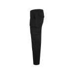 VL NYMPHS. 4-Pantaloni Xtreme din twill (280 g/m&sup2;) confecționați din elastomultiester EME (100%) - Negru