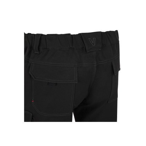 VL NYMPHS. 4-Pantaloni Xtreme din twill (280 g/m&sup2;) confecționați din elastomultiester EME (100%) - Negru