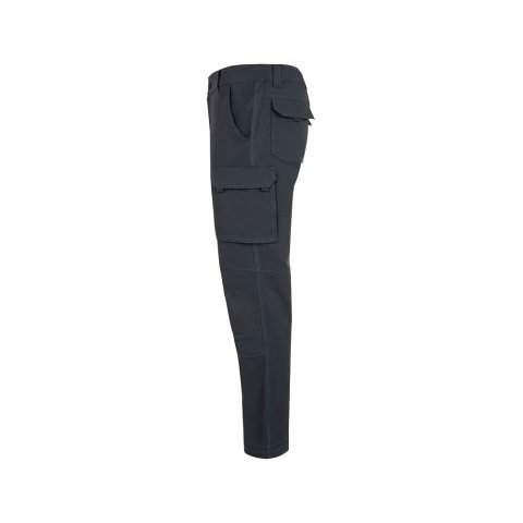 VL NYMPHS. 4-Pantaloni Xtreme din twill (280 g/m&sup2;) confecționați din elastomultiester EME (100%) - Gri inchis