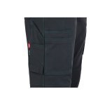 VL NYMPHS. 4-Pantaloni Xtreme din twill (280 g/m&sup2;) confecționați din elastomultiester EME (100%) - Gri inchis