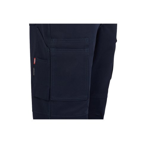 VL NYMPHS. 4-Pantaloni Xtreme din twill (280 g/m&sup2;) confecționați din elastomultiester EME (100%) - Albastru marin