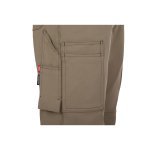 VL NYMPHS. 4-Pantaloni Xtreme din twill (280 g/m&sup2;) confecționați din elastomultiester EME (100%) - Natural deschis