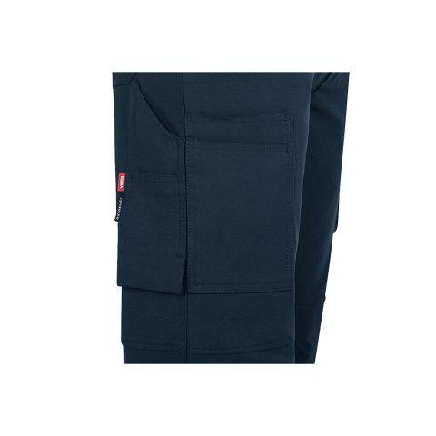 VL NYMPHS. 4-Pantaloni Xtreme din twill (280 g/m&sup2;) confecționați din elastomultiester EME (100%) - Albastru petrol