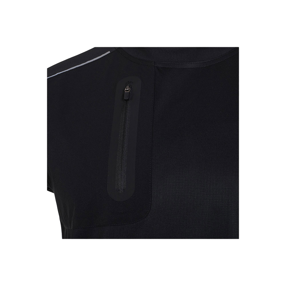 VL RHEA. T-shirt tecnica a Waffle (110 g/m²), realizzata in poliestere riciclato al 100%