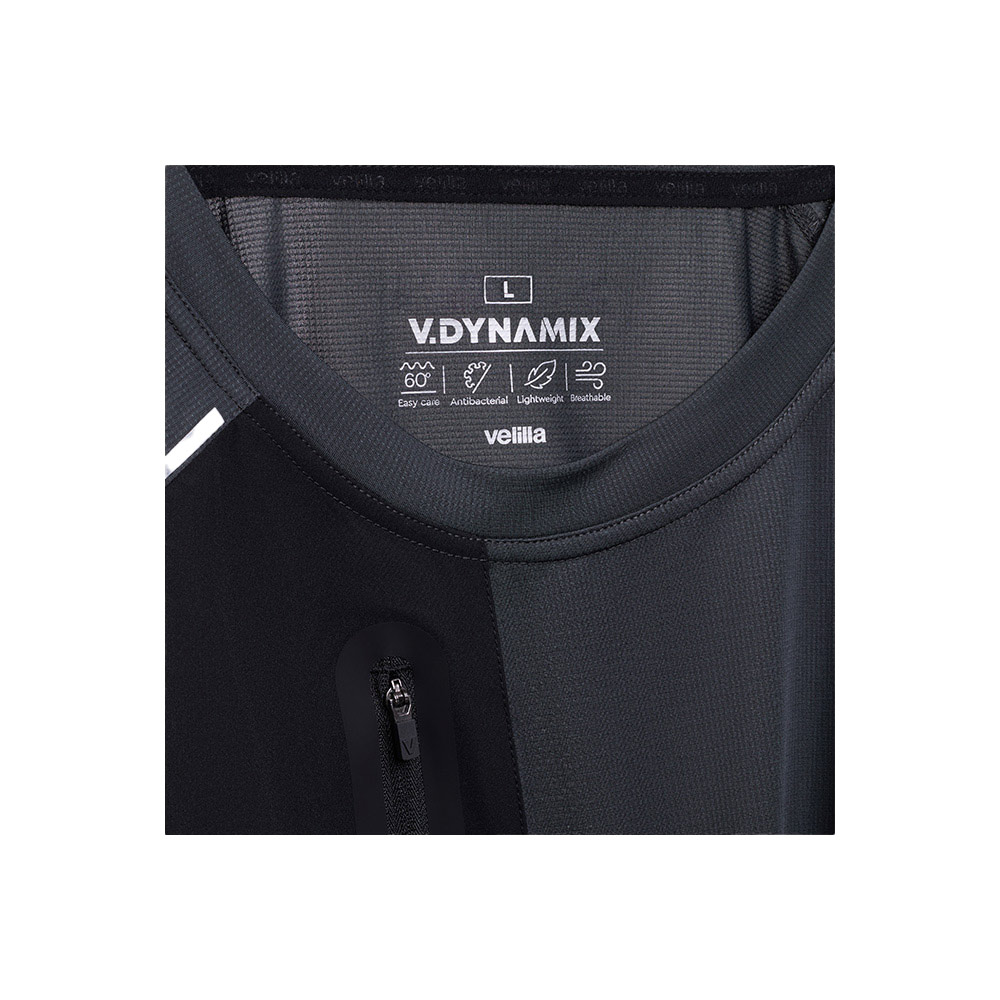 VL RHEA. T-shirt tecnica a Waffle (110 g/m²), realizzata in poliestere riciclato al 100%